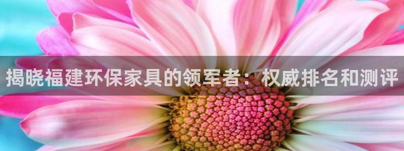 杏耀官方测速：揭晓福建环保家具的领军者：权威排名和测评